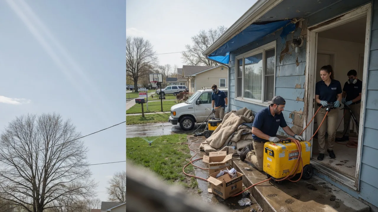 Basement Flood Cleanup in Linneus, MO near me